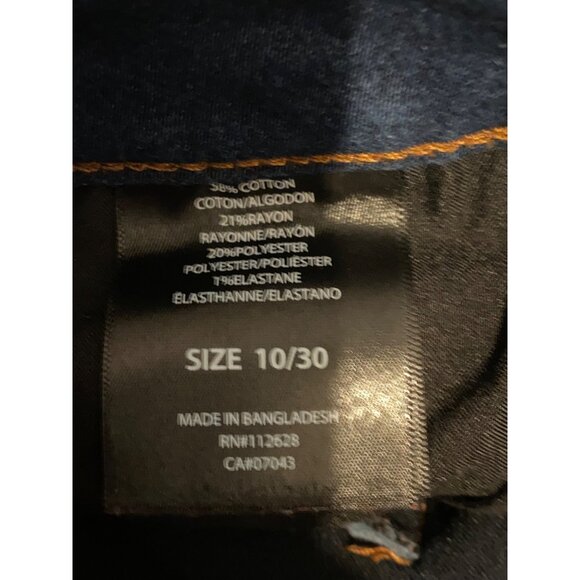 Women's Tahari Stretch Denim Blue Jeans Size 10 - Picture 11 of 12